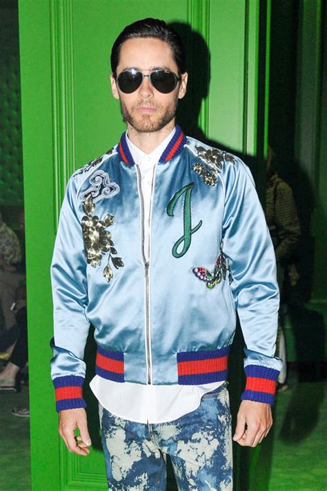 Jared Leto at Gucci Spring/Summer 2017 